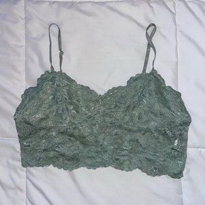 Lace crop top
